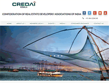 Tablet Screenshot of credaikerala.com